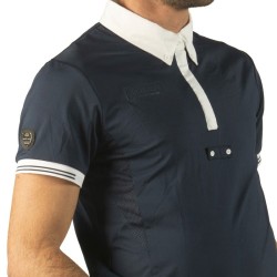 polo concours homme marine