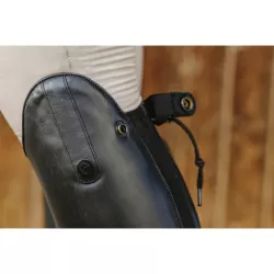 Bottes cuir à lacets Equithème
