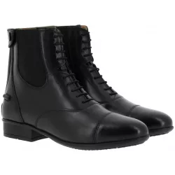 Boots Cuir à Lacets/Zip  Chic